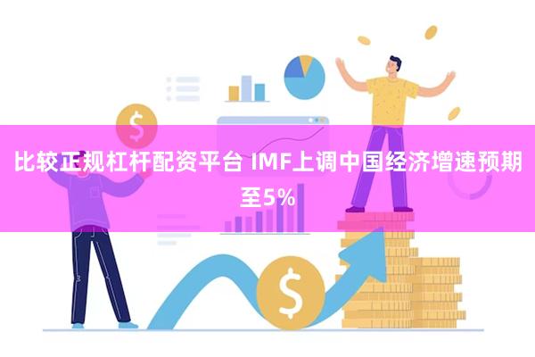 比较正规杠杆配资平台 IMF上调中国经济增速预期至5%