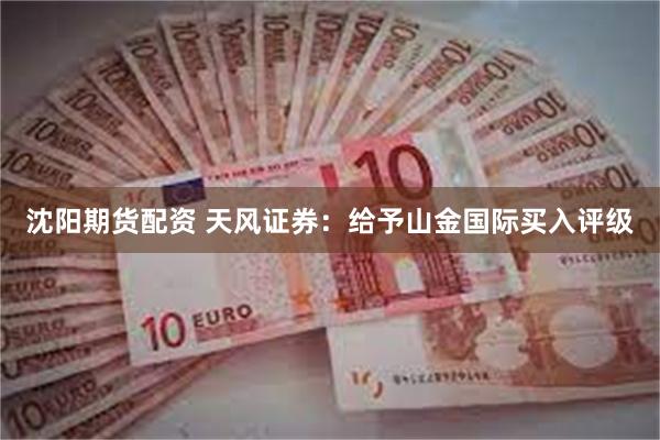 沈阳期货配资 天风证券：给予山金国际买入评级