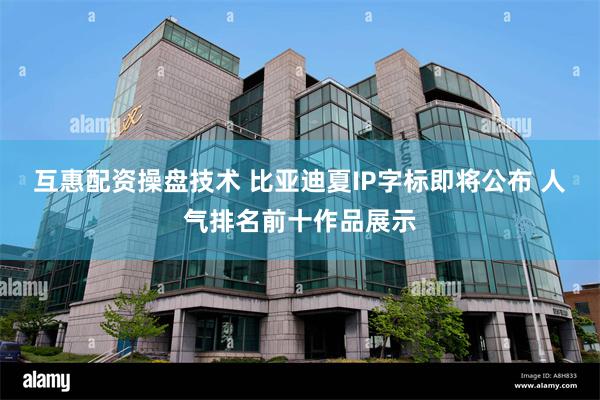 互惠配资操盘技术 比亚迪夏IP字标即将公布 人气排名前十作品展示