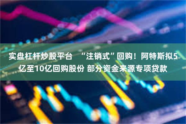 实盘杠杆炒股平台   “注销式”回购！阿特斯拟5亿至10亿回购股份 部分资金来源专项贷款