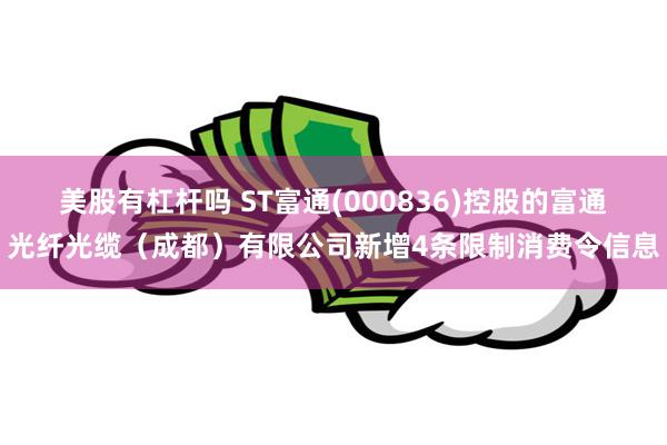 美股有杠杆吗 ST富通(000836)控股的富通光纤光缆（成都）有限公司新增4条限制消费令信息